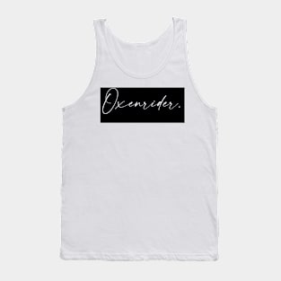 Oxenrider Name, Oxenrider Birthday Tank Top